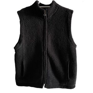 Black Sweater Vest
